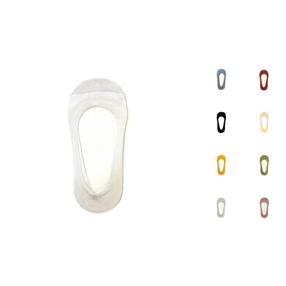 Women SolidâColor NoâShow Liner Socks, Nonâ Low Cut Invisible Boat Socks, Summer Thin Breathable Casual Flat Shoe Socks