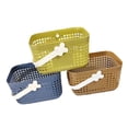 thumbnail image 1 of Kuntesetty Paniers de Courses Panier de Magasin à Main Résistant à l'Usure Rangement Robuste, 1 of 9
