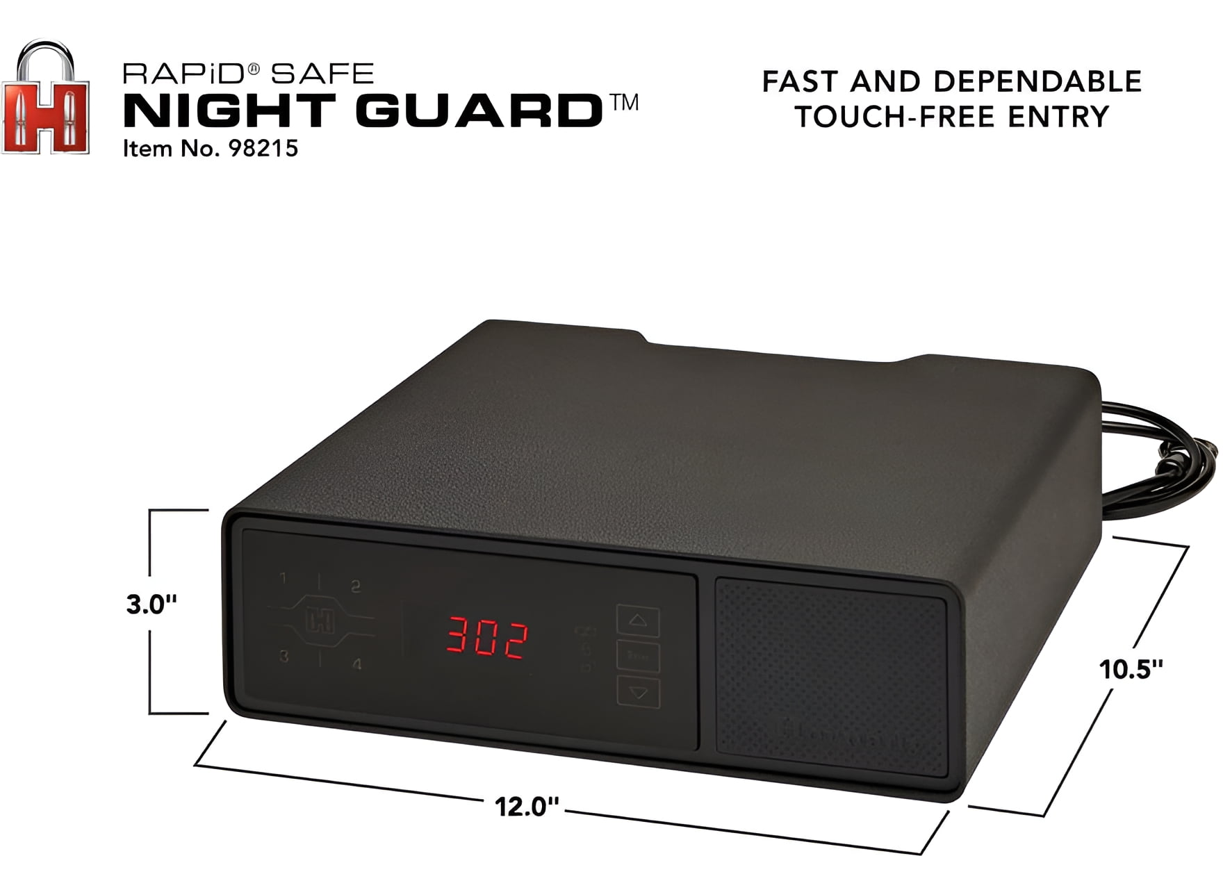 Hornady Rapid Night Guard RFID Safe 98215