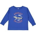 thumbnail image 3 of Inktastic Aircraft Spotter Plane Lover Boys or Girls Long Sleeve Toddler T-Shirt, 3 of 5