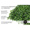 thumbnail image 6 of 3rd Street Inn Artificial Plant Greenery Panel - Boxwood - 2 Pack, 6 of 7
