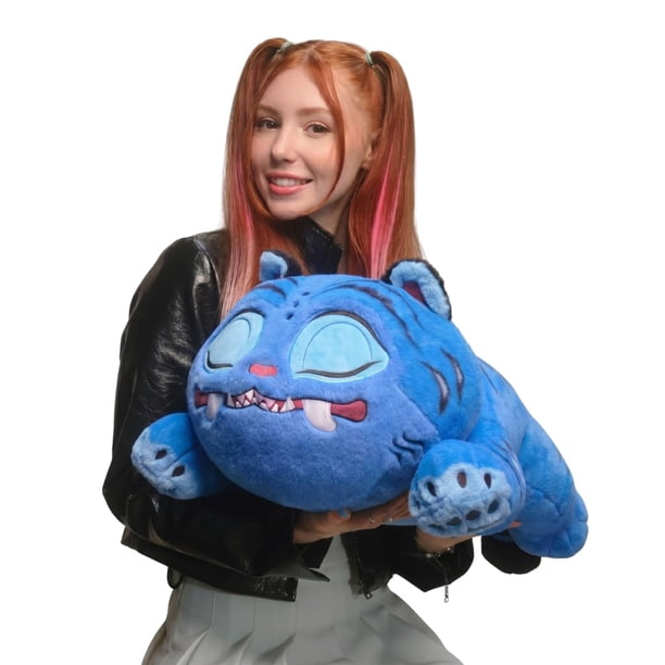 Peluche Jazwares Derpy Tiger 46 cm durmiendo de KPop Demon Hunters