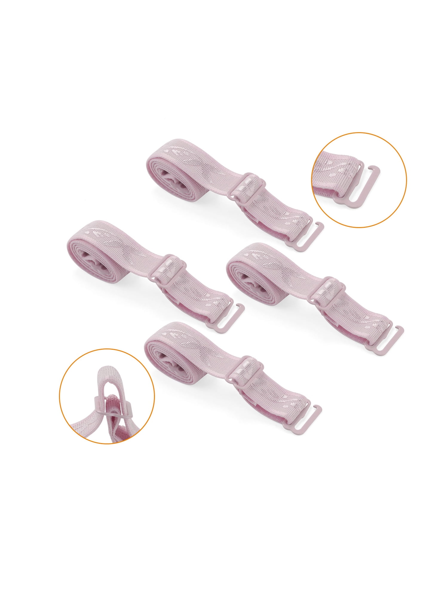 Unique Bargains Stretchable Shoulder Bra Shoulder Straps Women Elastic Bra Straps