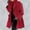 Red coat for women, variant on Usmixi 2025 Wool Coat for Women Trench Jackets for Women Plus Size Casual Solid Open Front Cardigan Outwear Long Sleeve Lapel Comfy Woolen Outerwear with Pocket Winter Wool Coat