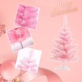 thumbnail image 6 of Hmgxay 23.6" Mini Christmas Tree, Flocked Needle Artificial Christmas Tree with Berries and Flowers, 2ft Tabletop Holiday Tree, Decorative Faux Christmas Tree for Home Decor, 6 of 6