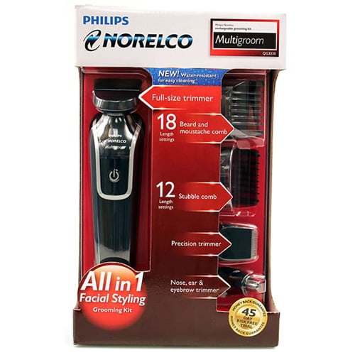 philips norelco qg3330 multigroom beard trimmer kit