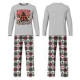 thumbnail image 3 of Domzest Family Matching Christmas Pajama Sets Long Sleeve Xmas Printed Sleepwear & Pjama Pants Cute Holiday Family Pjs Sets, 3 of 5