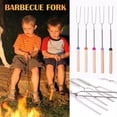 thumbnail image 2 of WHEANG BBQ Extending Steel Roasting Roaster Sticks Telescoping Stainless Kitchen，Dining & Bar, 2 of 9