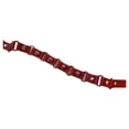 thumbnail image 4 of Gargantilla punk de cuero sintético con remaches para mujer, collar de clavícula para cosplay Rojo, 4 of 9