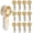 Beige, variant on 24 Pack Mini Portable Fan Bulk for Travel 3 Speeds, Rechargeable USB Battery Operated, Small Handheld Personal Eyelash Fans for Women Men Indoor Outdoor(Multicolor-1)