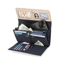 thumbnail image 2 of Monedero Nautica Money Manager para mujer, delgado y compacto, RFID, color topo, 2 of 3