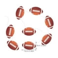 thumbnail image 2 of unbranded 8pcs Football Themed Bunting Garland Football Game Day Banner Hanging Banner Decorative Rugby Banner For Rugby Banner Decoration, 2 of 8