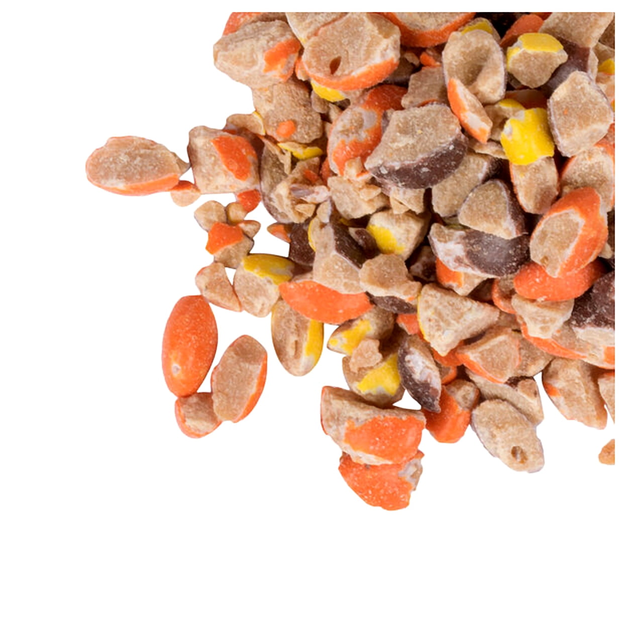 TR Toppers Reese's Pieces Chopped Candy Topping, 5 lb. Bag | 2/Case