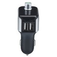 New Portable Dual USB Car Charger Car Kit Wireless Hands Free Calling