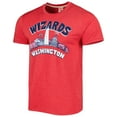 thumbnail image 2 of Unisex Homage Red Washington Wizards Hometown Hyper Local Tri-Blend T-Shirt, 2 of 3