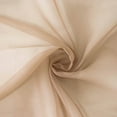 thumbnail image 5 of BalsaCircle 5 Taupe Extra Premium Chiffon Chair Sashes Bows Ties Ceremony, 5 of 5