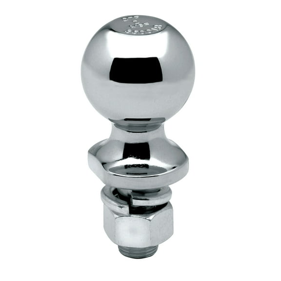 Reese 63822 Class II Hitch Ball, Chrome - 2" Ball x 3/4" x 2-3/8", 3,500 lbs.