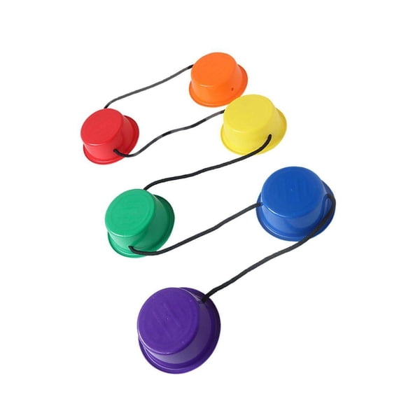 Colorful Kids Stepping Stones Balance Stones Stepping River Toys River Stones Stepping Stone Blocks Game Toy with Non-slip Texture