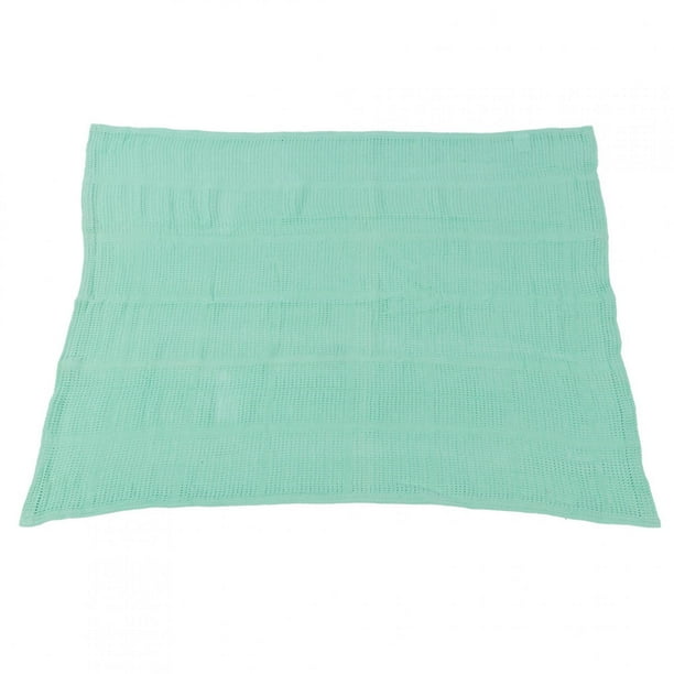 Manta para bebé Manta para pañales unisex para bebé, multiusos, transpirable, para bebé (verde 70*90)