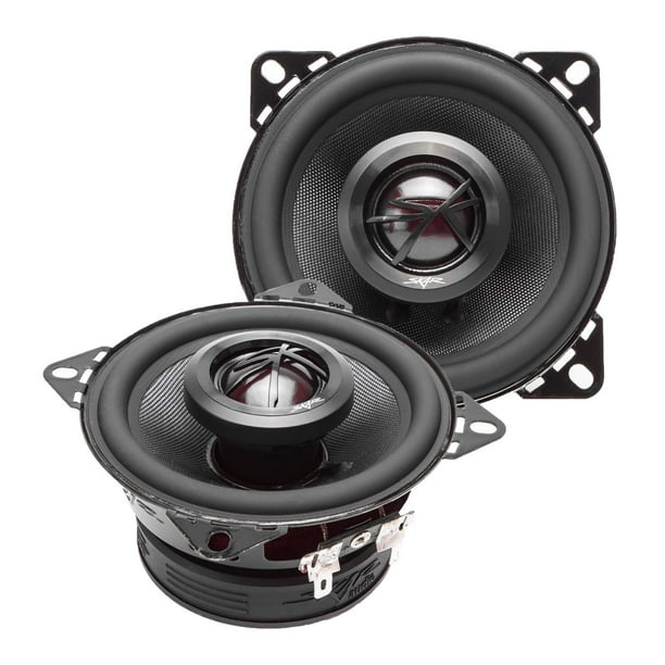 Altavoces para coche Skar Audio TX4 4, 120 W, 2 vías, par coaxial Elite