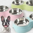 thumbnail image 2 of Interactive Slow Feed Design, Non-Toxic Material for Safe Dining, Stainless Steel Bowl for Hygiene, Eco-Friendly Pet Bowl with Raised Stand for Comfort, 2 of 5
