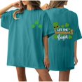 thumbnail image 2 of Pntutb T-Shirt Décontracté à Col Rond Imprimé pour Femme, Coupe Ample, Manches Courtes, Haut Blouse, 2 of 7