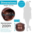 thumbnail image 3 of BirdRock Home Garden Water Hose Pot with Lid, 3 of 10
