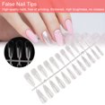 thumbnail image 3 of Artificial Nail Tips Nail Extension Tips, Tips False Nail 500Pcs False Nail Tips Full Cover Manicure Artificial  Nail Tips Nail Art Accessory for Nail Salons and Home DIY Nail, 3 of 8