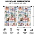 thumbnail image 2 of Blackout Kids Curtains,Dachshunds Tropical Beach Childrens Insulated Curtains Set Of 2,Bedroom Essentials,Toddler Room Decor 42x63in(106x160cm), 2 of 4