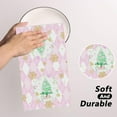 thumbnail image 5 of AuroraX Microfiber Kitchen Hand Towels Absorbent Christmas Pink Funny Dish Towels Soft Decorative Reusable Cleaning Quick Drying Holiday Valentine'S Day Dish Cloths for Dish Rags Drying Dishes, 5 of 6