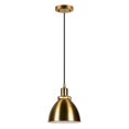 thumbnail image 1 of Henn&Hart 8" Brass Metal Pendant, 1 of 9