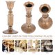 thumbnail image 5 of Golden Artistic Candle Holder for Decor 1Pcs Resin Wedding Festival Wedding, 5 of 5