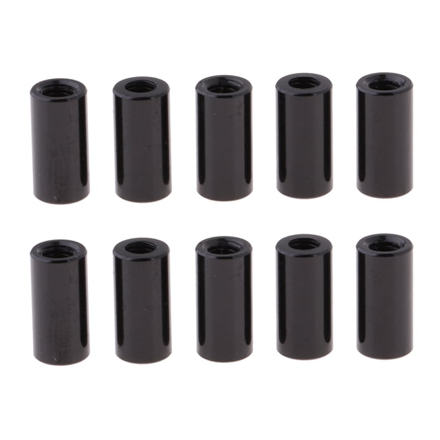 de Aleación de Tubo Espaciador de Aluminio de Tamaño M3 12 para Cuadricóptero DIY - 8mm Yotijar Tubo espaciador de aluminio