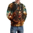 thumbnail image 6 of Attack On Titan Sweatshirts Casual Pullover Hoodie Jacket Unisex Hooded Activewear 3D Printed Long Sleeve Sweater with Pocket 4XL, 6 of 8