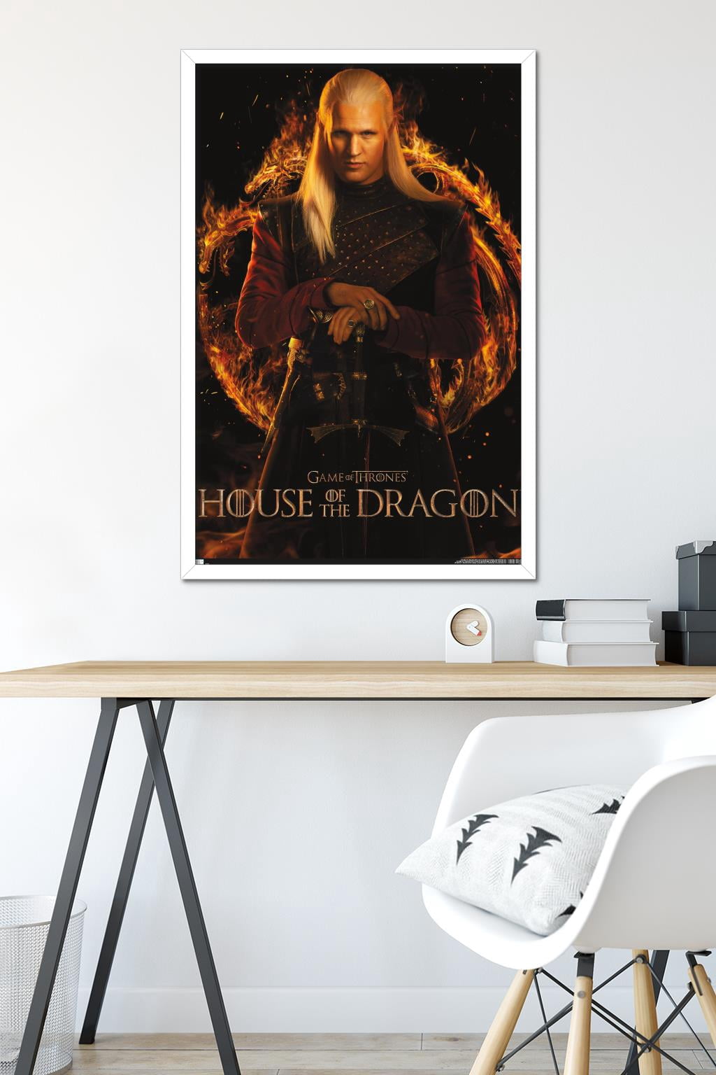 House of the Dragon - Daemon One Sheet Wall Poster, 22.375" x 34" Framed