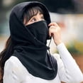 thumbnail image 3 of Balaclava Mask Windproof Outdoor Equipment Neck Cover Winter Hat Thermal Windproof Polar Fleece Coldproof Unisex Ski Mask, 3 of 8