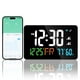 thumbnail image 3 of Higrómetro de Termómetro Inteligente de Reloj de Escritorio Tuya Wifi Con Soporte de Pantalla LED Digital Wifi Auto-Calibracia/Brillo de 4 Niveles/Aplicación Vista Remota/Alto, 3 of 7