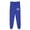 Blue, variant on Women Casual Trousers And Trousers Plus Velvet Running Fitness Sports Pants