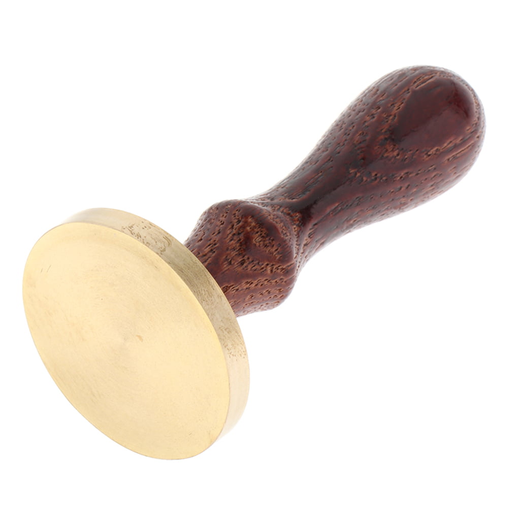 as described+as described Patternless 05 SM SunniMix Exquisite Copper Sealing Wax Seal Stamp Wood Handle