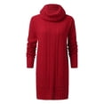 thumbnail image 4 of FVWITLYH Robes Grande Taille pour Femmes Mode Décontractée Col en V Sans Manches Bretelles Dos Nu Robe Imprimée Sexy Rouge,TG, 4 of 5