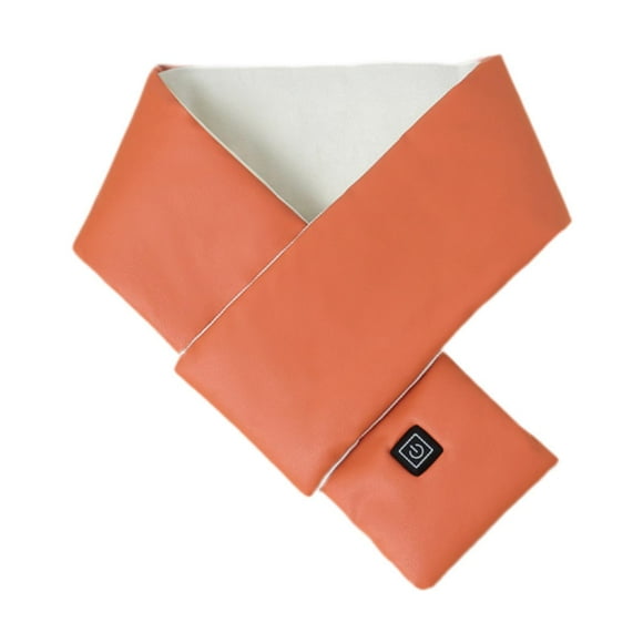 Bufanda de cuello con calefacción USB perfecl calentador de cuello naranja