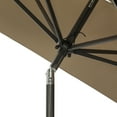 thumbnail image 5 of Cozyhom 10x 6.5ft Patio Umbrella,UV Protection Outdoor Parasol,Taupe, 5 of 6