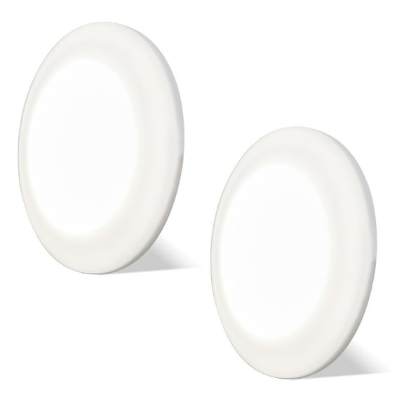 Facon 4.5 inch RV Super Slim LED Interior Ceiling Light, 12V 6000K Dome Light Fixture for RV, Boat, Trailer, Camper, 2 Pack