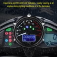 thumbnail image 1 of Motorcycle Digital Speedometer LCD Anti  Indicator, Waterproof Retro Black Gauge, Universal Fit All Motorcycles with 12V Power Supply, 1 of 8