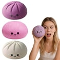 thumbnail image 4 of BBilaBu 6/10 Inch Jumbo Dumpling Stress Ball, Giant Dumpling Soft Squeeze Decompression Dough, Anxiety Relief Fidget Ball, 4 of 5