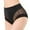Black, variant on dmqupv Panties for Women Thong Pack Women's Cotton Underwear High Waisted Full Coverage Ladies Panties Beige XL