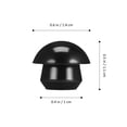 thumbnail image 2 of LOLIPPYY 10 Pcs Horizontal Rubber Oil Plugs Oil Sealing Automotive Use, 2 of 7