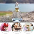 thumbnail image 6 of H&D HYALINE & DORA Vintage Crystal Perfume Bottles Empty Refillable Essential Oil Bottle, 6 of 6