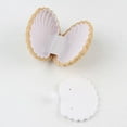 thumbnail image 6 of UDIYO Cute Sea Shell Earring Ring Necklace Display Storage Organizer Gift Jewelry Box, 6 of 7