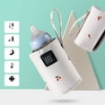 thumbnail image 4 of Portable USB Baby Bottle Warmer Bag Travel Milk Warmer Infant Feeding Bottle Warm Cover, 4 of 19